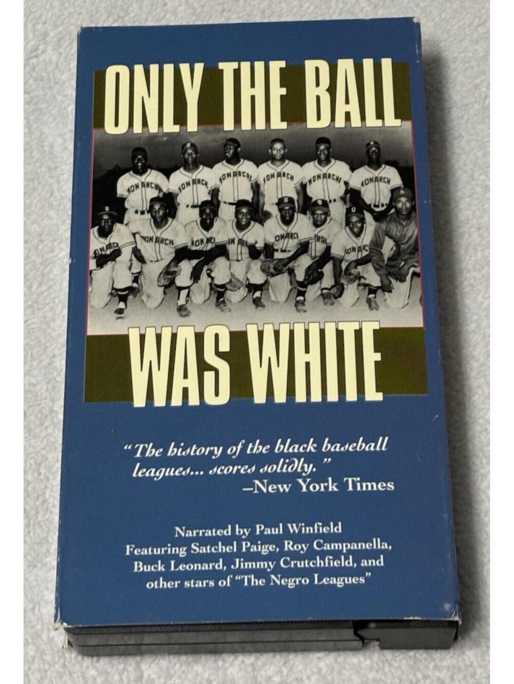 Only the Ball Was White VHS || Baseball NLBM